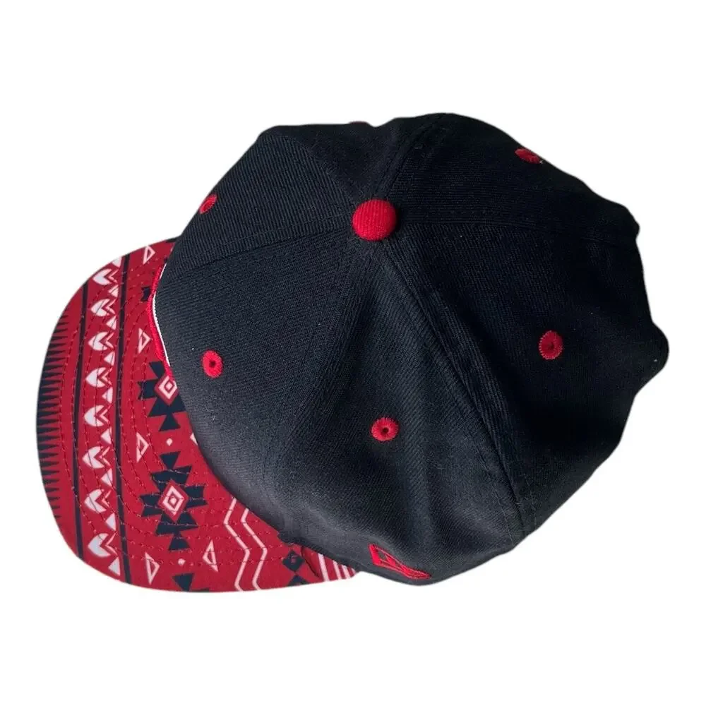 Boston Red Sox Black New Era 9fifty Snapback Hat Graphic Aztec Bill Cap Baseball